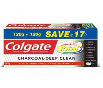 COLGATE TOTAL CHARCOAL TOOTHPASTE